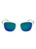 Polaroid Herren-Sonnenbrille in Transparent/ Grün-Blau