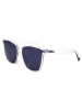Polaroid Okulary przeciwsłoneczne unisex w kolorze czarnym