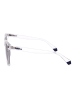 Polaroid Unisex-Sonnenbrille in Transparent/ Schwarz