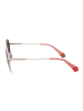 Polaroid Okulary przeciwsłoneczne unisex w kolorze beżowo-brązowym