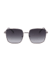 Calvin Klein Damen-Sonnenbrille in Silber/ Grau