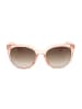 Calvin Klein Damen-Sonnenbrille in Rosa/ Braun