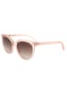 Calvin Klein Damen-Sonnenbrille in Rosa/ Braun