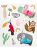 folia PAPER Stickers "Jungle" meerkleurig