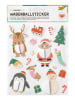 folia PAPER Stickers "Christmas" meerkleurig