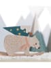 folia PAPER Adventskalender-knutselset "Village in the snow" lichtbruin