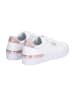 Liu Jo Skórzane sneakersy w kolorze biało-jasnoróżowym