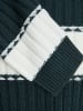 Jack & Jones Sweter "Luca" w kolorze morsko-białym