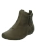 Think! Leder-Boots in Khaki