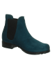 Think! Leder-Chelsea-Boots in Blau