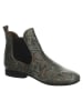 Think! Leder-Chelsea-Boots in Braun