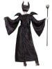 Widmann 2-delig kostuum "MALEFIZIA" zwart