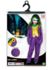Carnival Party 3-delig kostuum "EVIL CLOWN" paars
