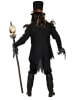 Widmann 2-delig kostuum "VOODOO PRIESTER" zwart