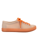 Melissa Sneakers in Beige/ Orange