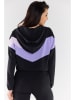 Awama Hoodie zwart/lila
