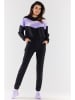 Awama Hoodie zwart/lila