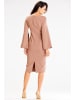 Awama Kleid in Beige