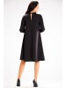 Awama Kleid in Schwarz