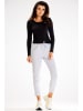 Awama Broek lichtgrijs