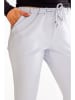 Awama Broek lichtgrijs