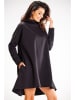 Awama Kleid in Schwarz