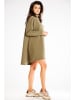Awama Kleid in Khaki