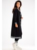 Awama Sweatmantel in Schwarz