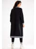 Awama Sweatmantel in Schwarz