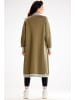 Awama Sweatmantel in Khaki