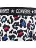Converse Spodnie piżamowe w kolorze biało-czarnym ze wzorem