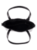 Lia Biassoni Leren handtas zwart - (B)32 x (H)22 x (D)12 cm
