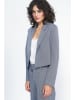 Nife Blazer in Blau/ Weiß