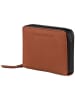 Burkely Leder-Geldbörse "Rain Riley" in Cognac - (B)12 x (H)10 x (T)2 cm