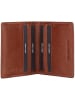 Burkely Leder-Kartenetui "Suburb Seth" in Braun - (B)10,5 x (H)10 x (T)1 cm
