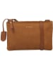 Burkely Leder-Umhängetasche "Soul Sem" in Cognac - (B)25 x (H)15 x (T)3 cm