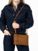 Burkely Leren schoudertas "Soul Sem" cognac - (B)25 x (H)15 x (D)3 cm