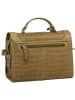 Burkely Skórzana torebka "Icon Ivy" w kolorze khaki - 19,5 x 25 x 11 cm