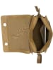 Burkely Skórzana torebka "Icon Ivy" w kolorze khaki - 19,5 x 25 x 11 cm