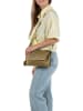 Burkely Leder-Umhängetasche "Icon Ivy" in Khaki - (B)25 x (H)18 x (T)8 cm