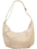 Burkely Leder-Schultertasche "Just Jolie" in Beige - (B)45 x (H)28 x (T)9 cm