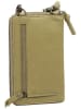 Burkely Leder-Handytasche "Just Jolie" in Grün - (B)10 x (H)17 x (T)4 cm