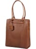 Burkely Leren handtas "Casual Carly" cognac - (B)33,5 x (H)39 x (D)12 cm