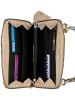 Burkely Leder-Handytasche "Casual Carly" in Beige - (B)20 x (H)11 x (T)3 cm