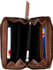 Burkely Leren portemonnee "Casual Carly" cognac - (B)15 x (H)9 x (D)2 cm