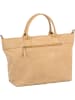 Burkely Leren shopper "Even Elin" beige - (B)40 x (H)31 x (D)14 cm