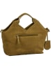 Burkely Leder-Henkeltasche "Even Elin" in Khaki - (B)29 x (H)20 x (T)11 cm