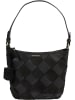 Burkely Leder-Schultertasche "Even Elin" in Schwarz - (B)19 x (H)21 x (T)12 cm
