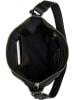 Burkely Leder-Schultertasche "Even Elin" in Schwarz - (B)19 x (H)21 x (T)12 cm
