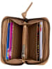 Burkely Leren portemonnee "Just Jolie" taupe - (B)11 x (H)9 x (D)2 cm